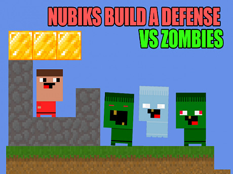 Nubiks build a defense vs zombies